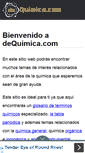 Mobile Screenshot of dequimica.com